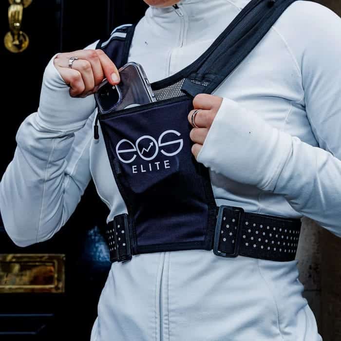 Kamizelka biegowa EOS Elite czarna